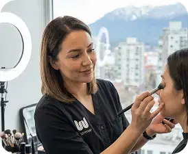 Makeup and styling